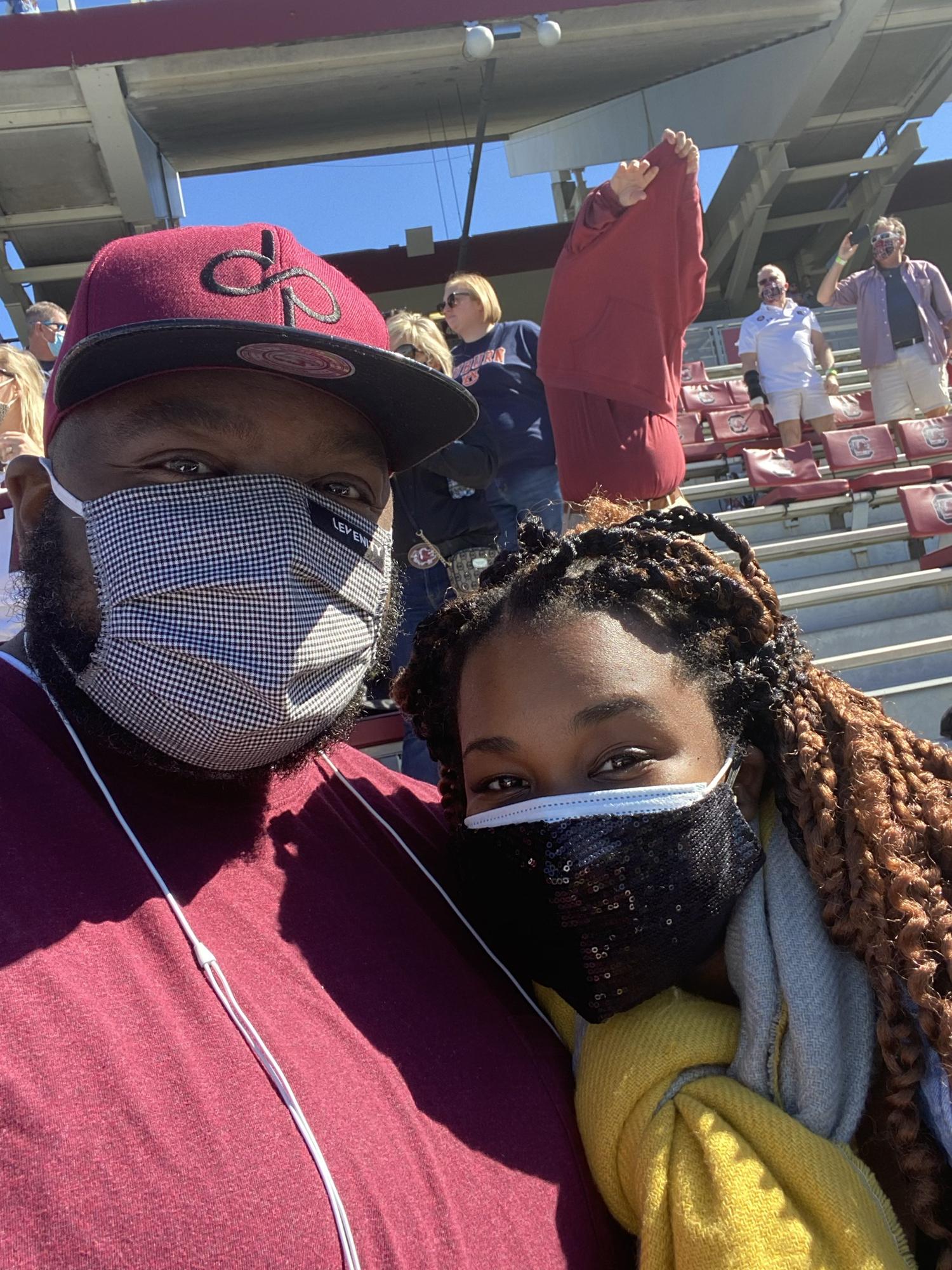 Enjoying a South Carolina Football Game October 2020