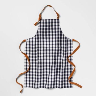 Check Apron Blue - Threshold™