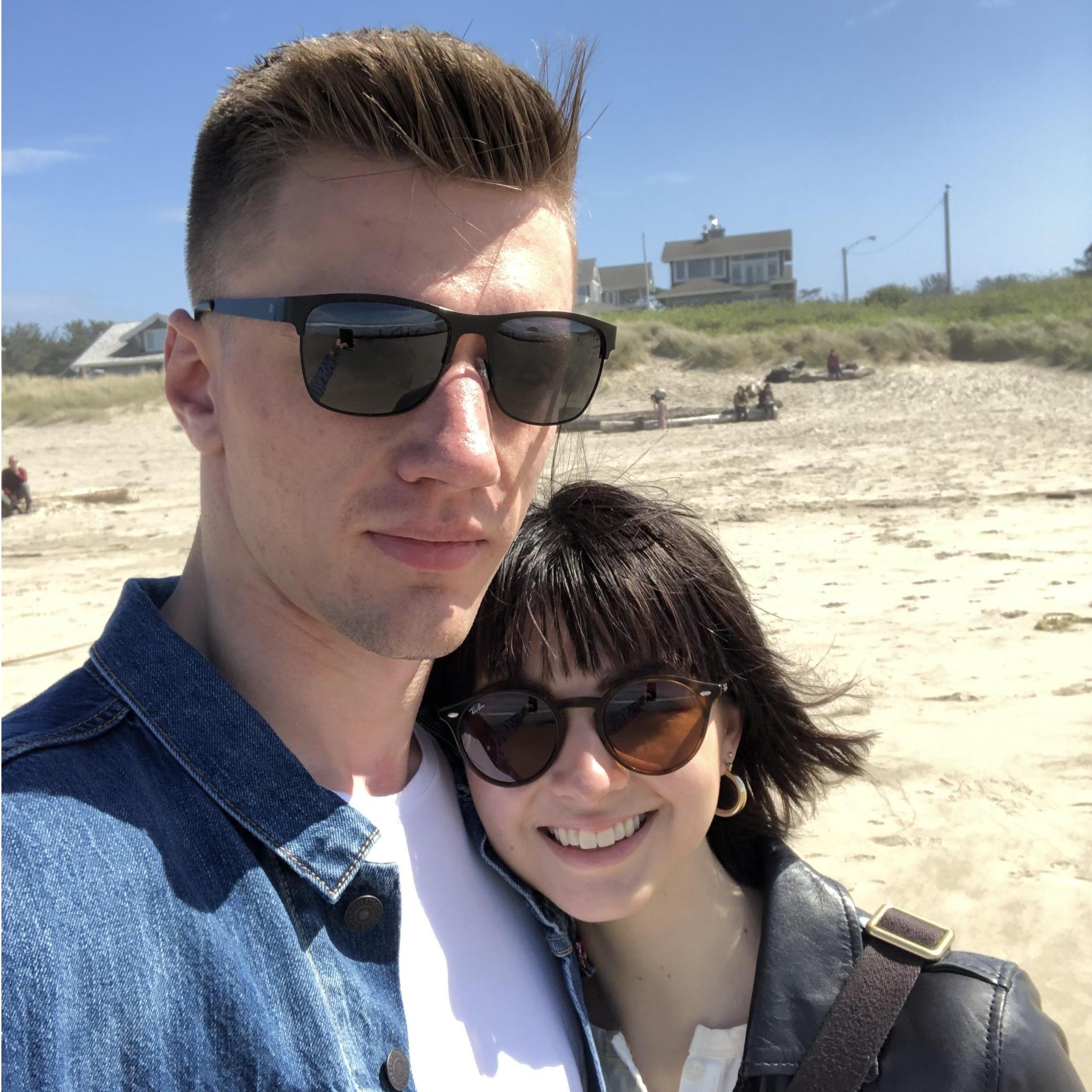 First trip to Cannon Beach, April 2019.