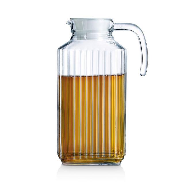 Luminarc Quadro Glass Pitcher with Lid