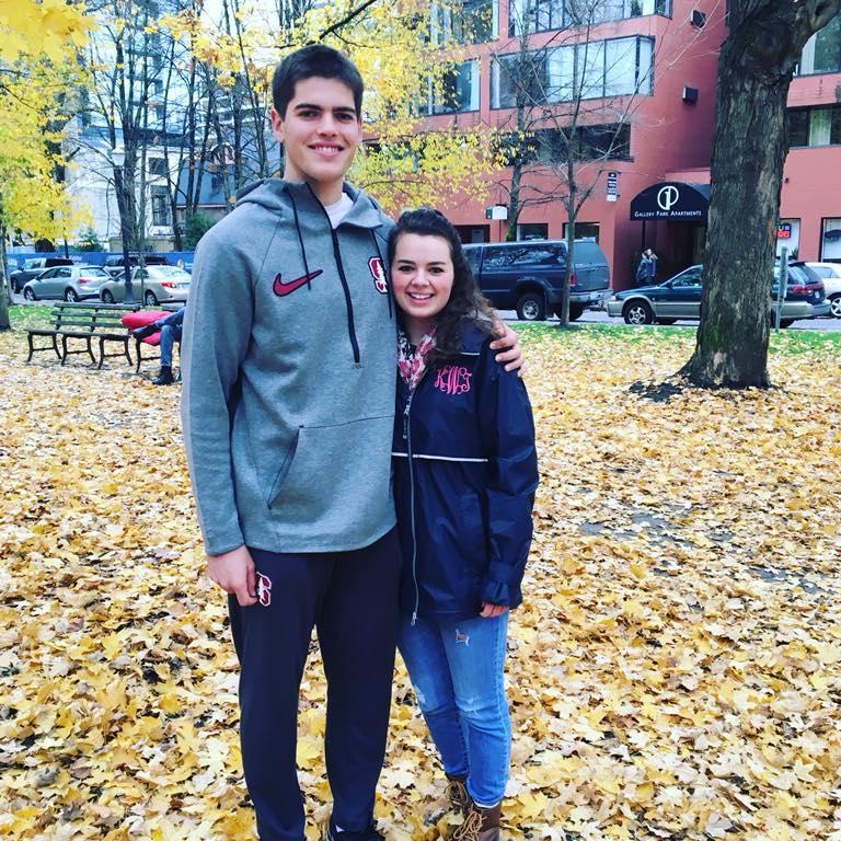 November 2017, Portland, OR - One of the many basketball trips we took together, this one for the PK80 Thanksgiving tournament.