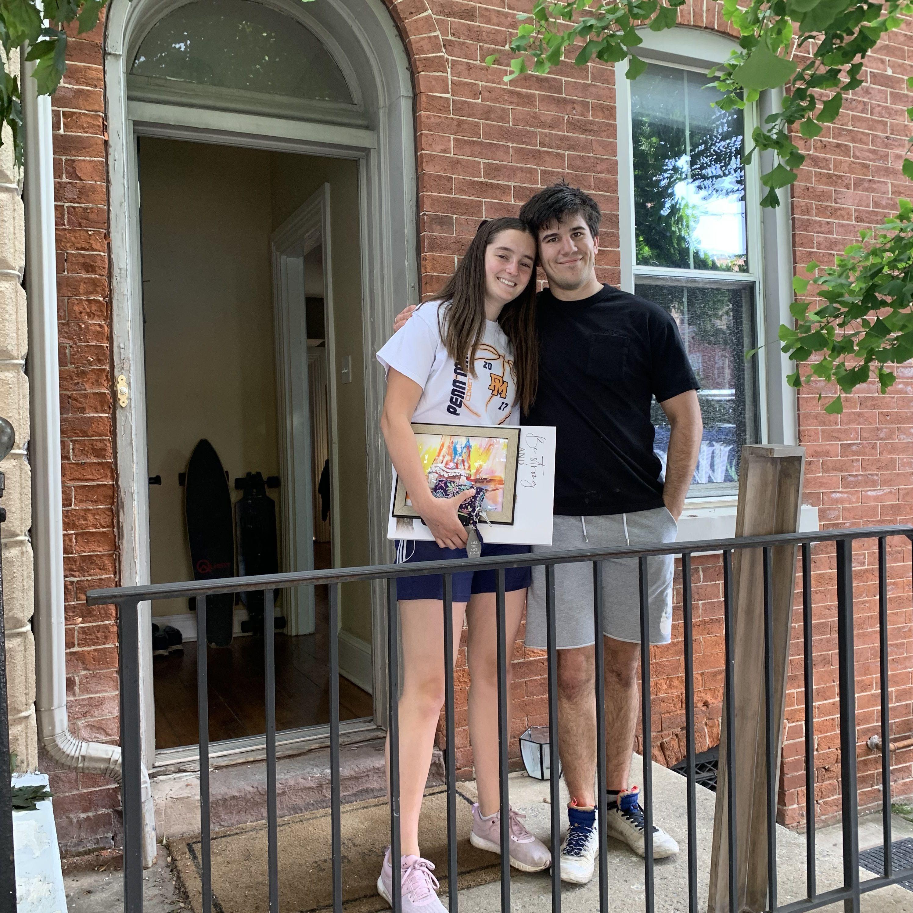 Josiah moved into his apartment