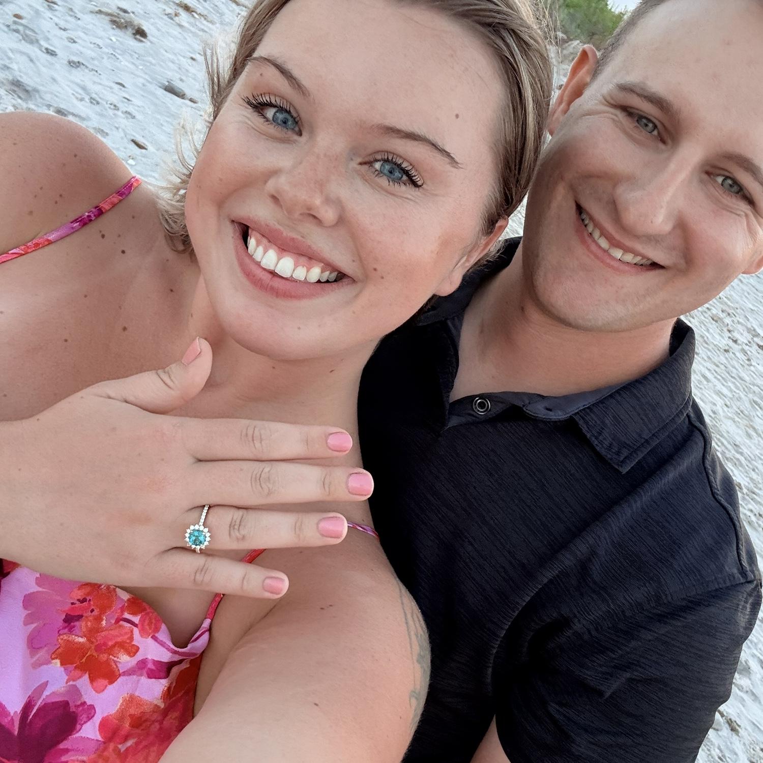 09/05/2025-The night we got engaged!