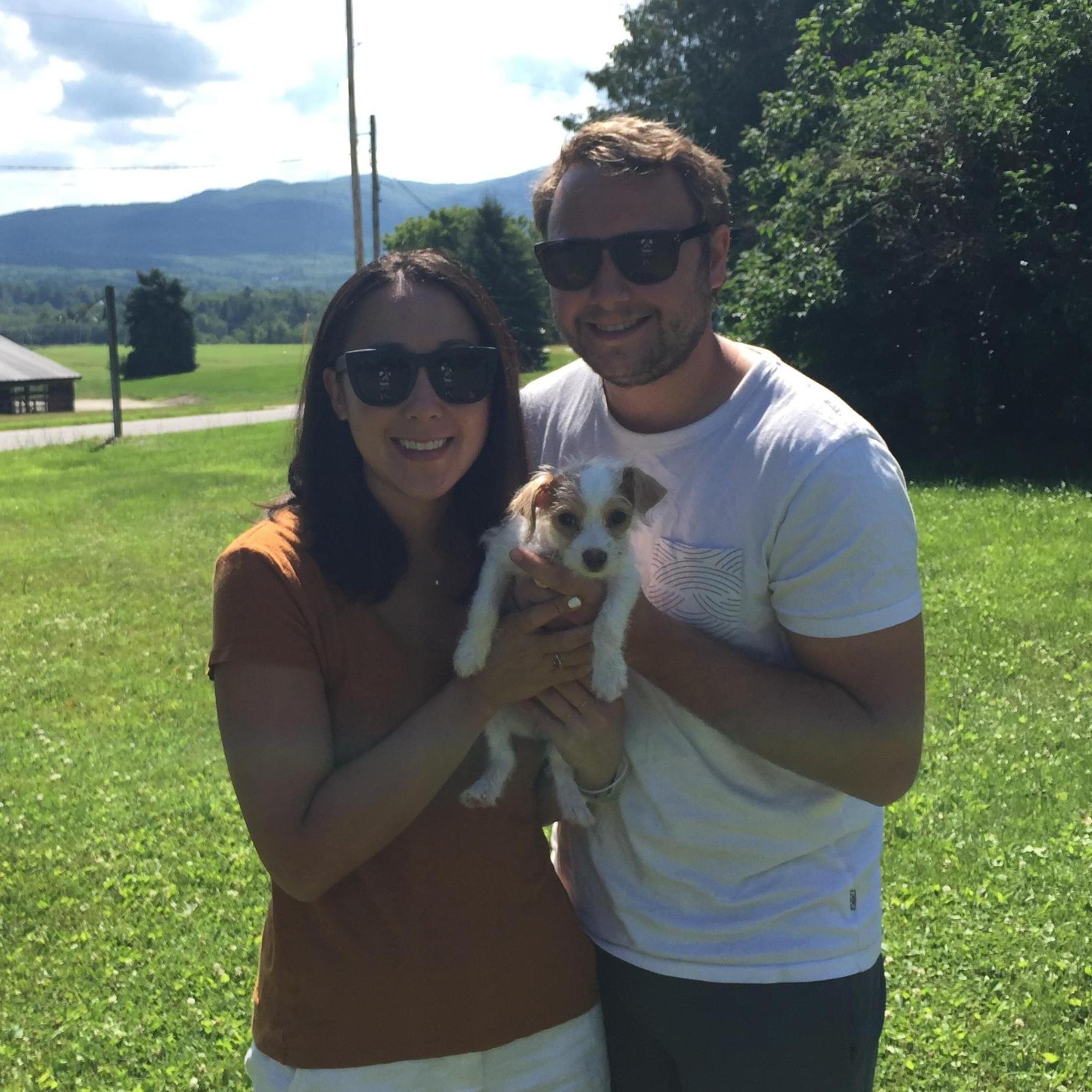 Summertime in Vermont with baby Winnie (Middlebury, VT, June 2015)