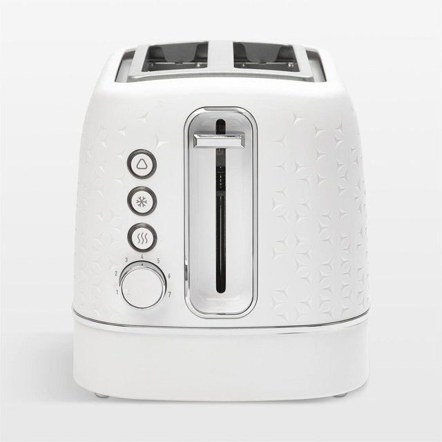 HADEN Starbeck White 2-Slice Toaster