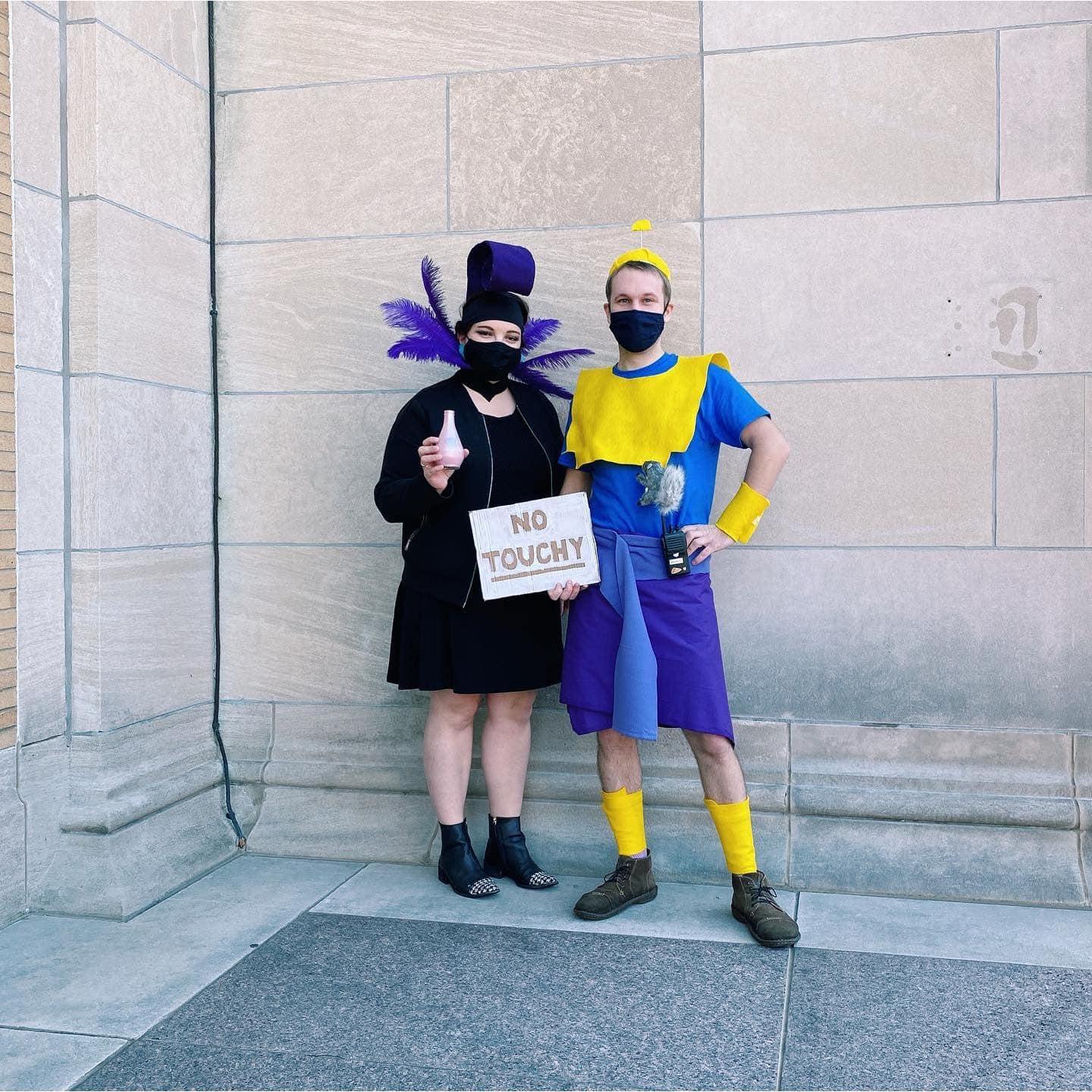 Another Halloween fave: Yzma & Kronk from the Emperor's New Groove