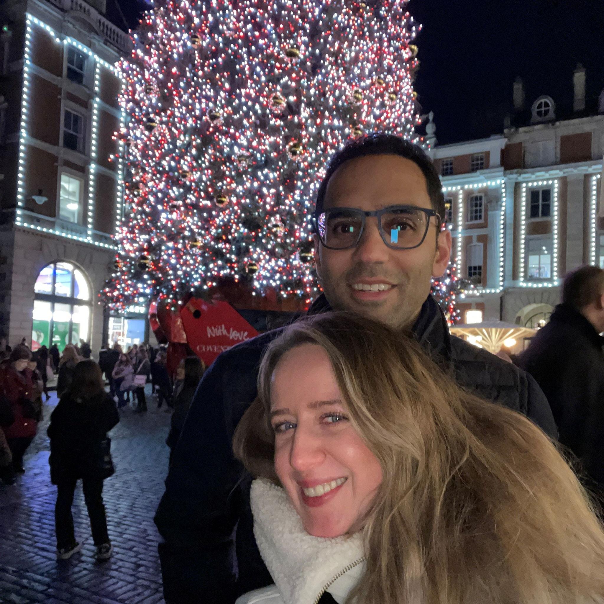 ...which led to our first Christmas in London...