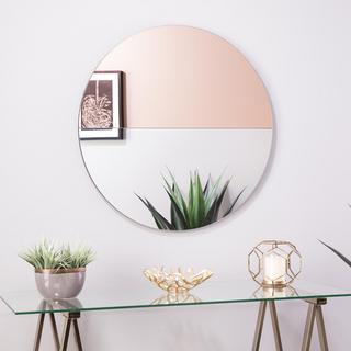 Wells Round Decorative Mirror