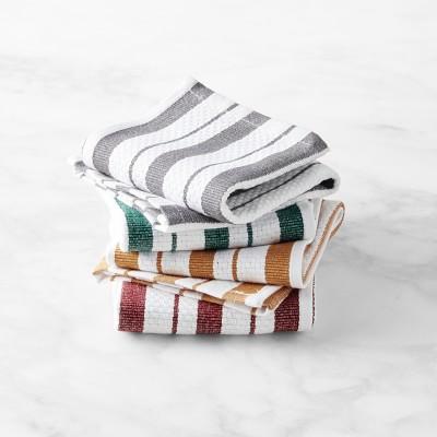 Williams Sonoma Classic Striped Kitchen Towels - Set of 4