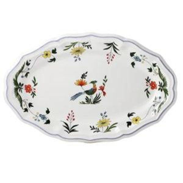 Oiseaux De Paradis Medium Oval Platter