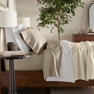 Signature Hemmed 4-Piece Organic Cotton Sheet Set