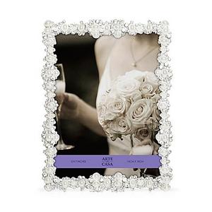 Arte de Casa - Arte De Casa Elegance Pewter 5-Inch x 7-Inch Frame