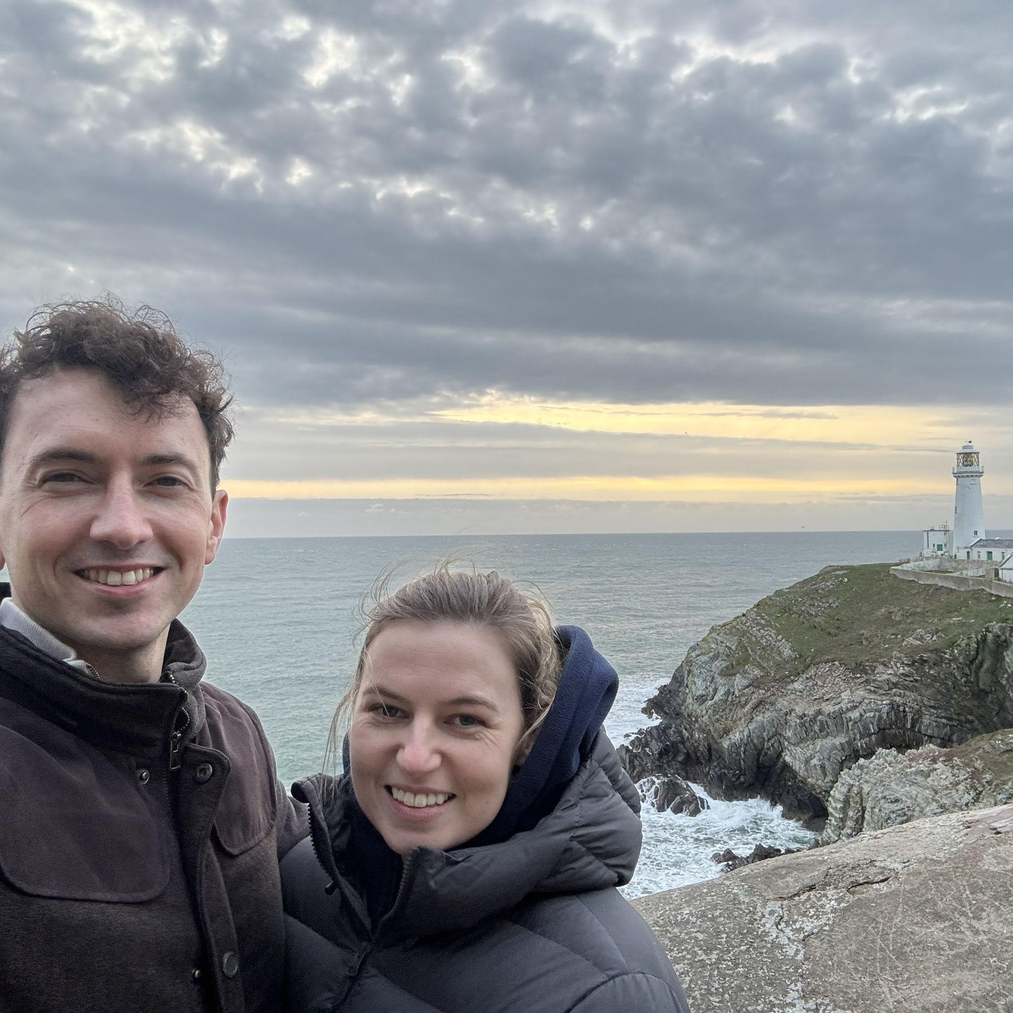 Trip to sunset at South Stack.