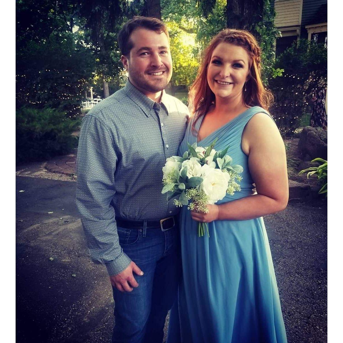 At the Phipps Wedding!