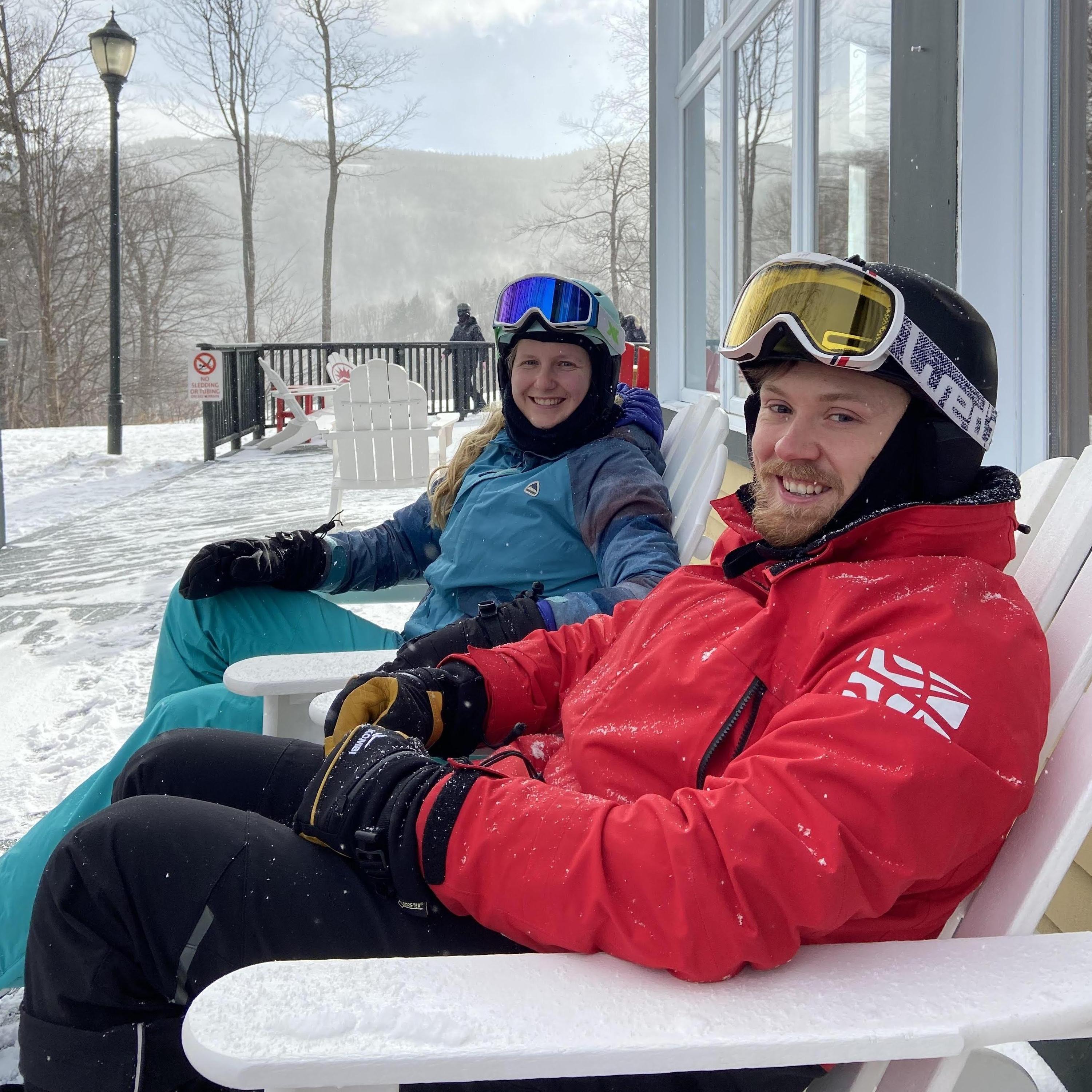 Skiing at Sunday River