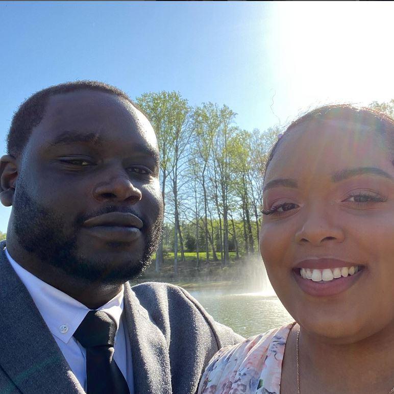 Enjoying quality time at a friends wedding, April 2021!