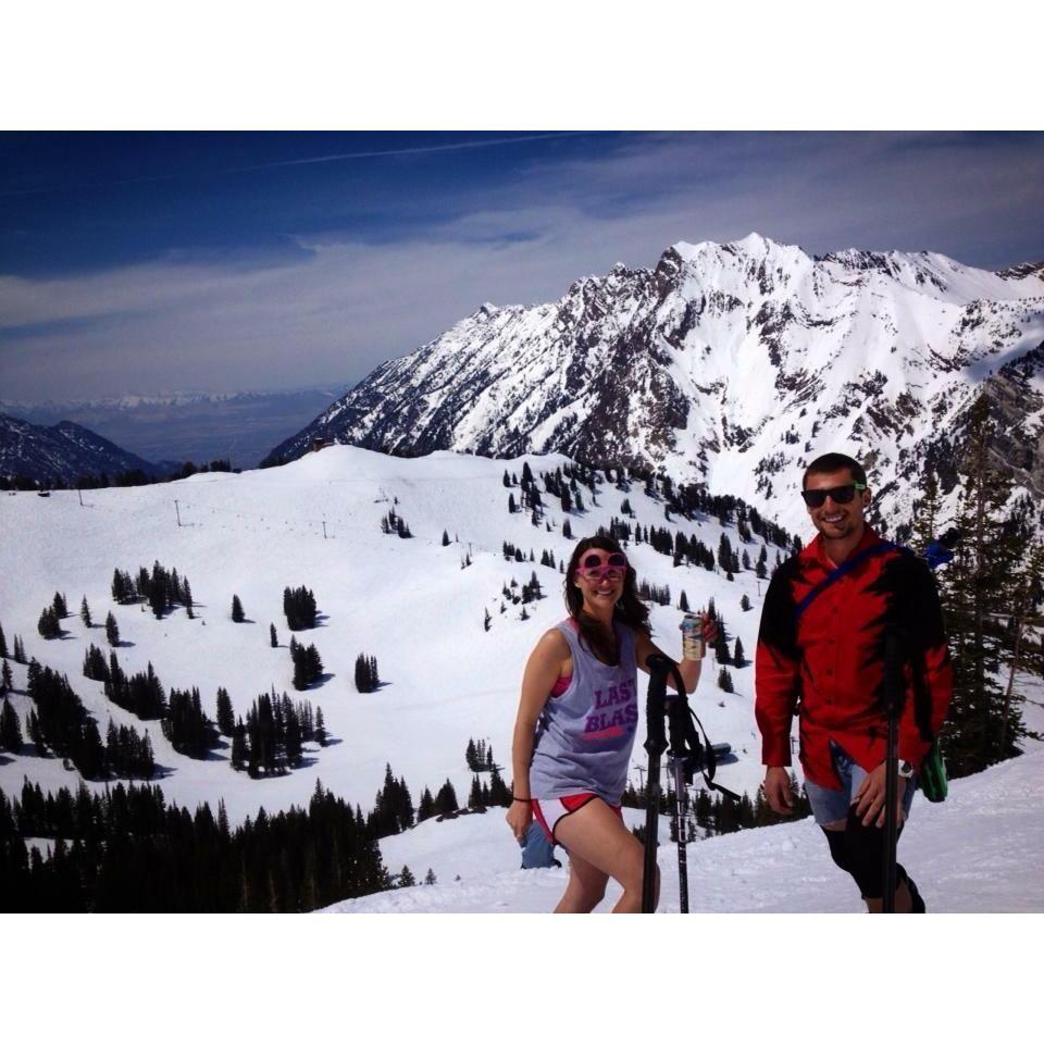 Skiing at Alta!