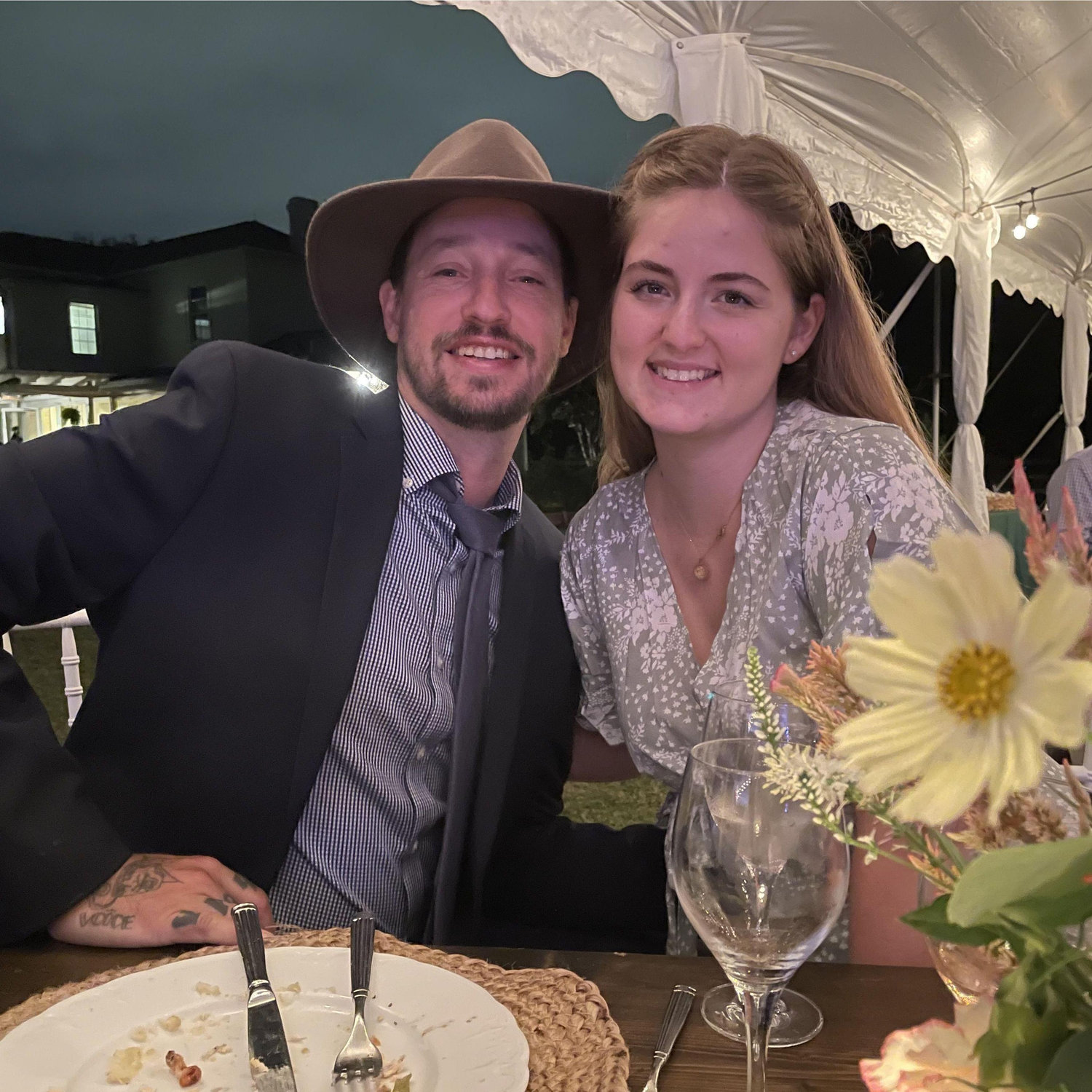 Our friend Robin's backyard wedding