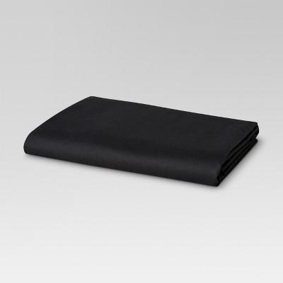 King 300 Thread Count Ultra Soft Fitted Sheet Black - Threshold&#8482;