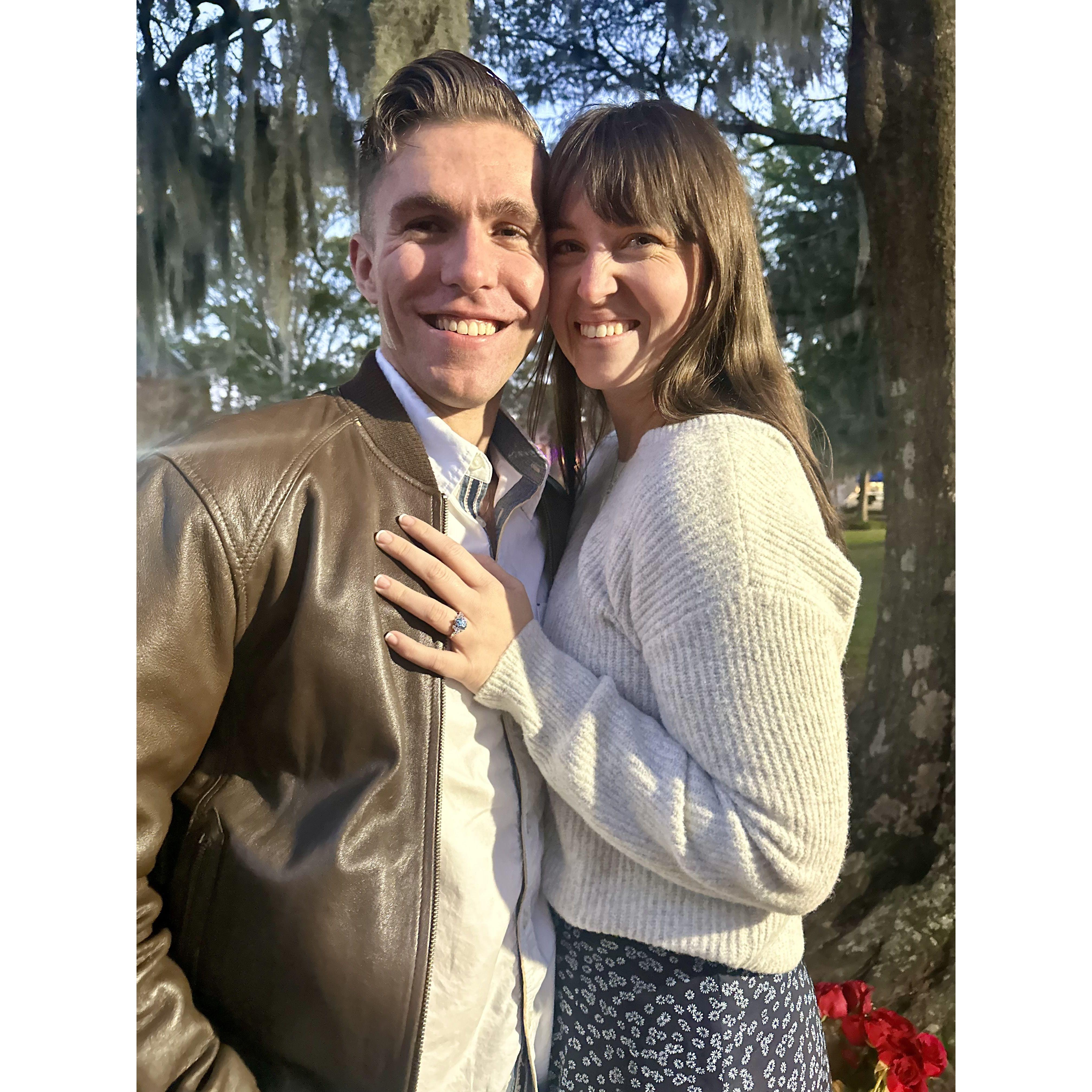 PJ & Talon’s engagement.