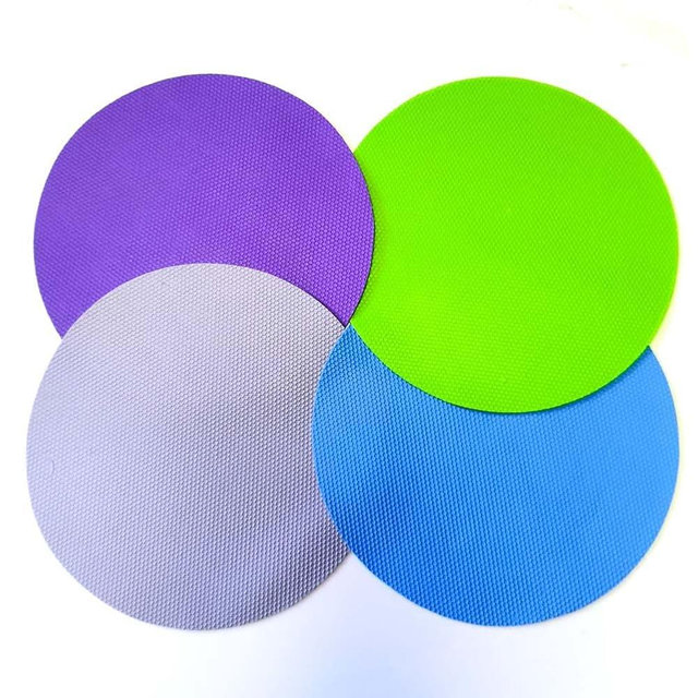 Deofun 4pcs Rubber Jar Opener Bottle Gripper Non Slip Pad Multi-function Can Opener for Seniors with Arthritis Weak Hands (Circle Two)