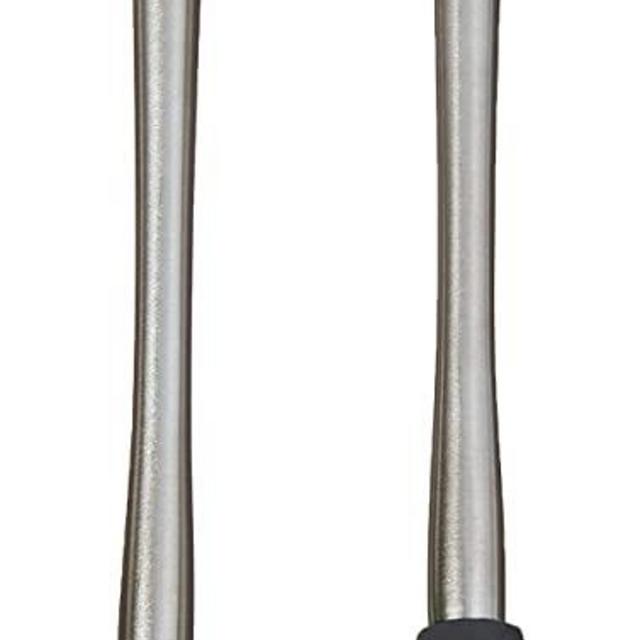 Tovolo Flex-Core Stainless Steel Handled Mini Spatula & Spoonula, Charcoal - Set of 2