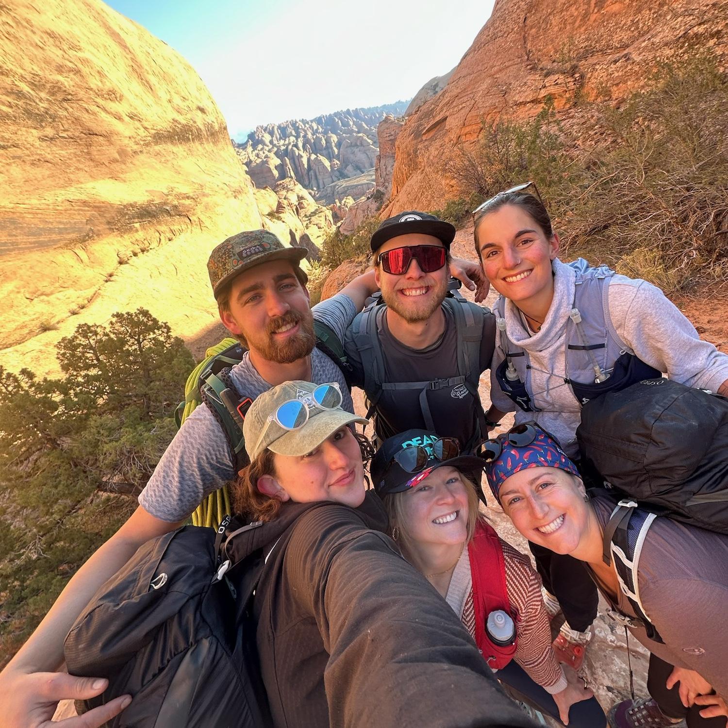 College reunion in Moab with Kenyon, Rachel, Sfilly, and Adrienne! 2024