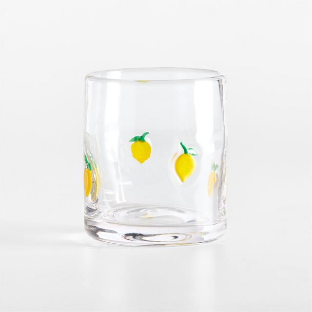Lemon Icon 15-Oz. Double Old-Fashioned Glass