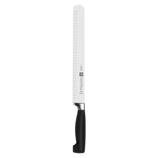 Zwilling J.A. Henckels Twin Four Star 10-Inch High-Carbon Stainless-Steel Granton Roast Beef Slicer