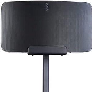 SANUS Wireless Speaker Stand for Sonos Five and Sonos Play:5 - Audio Enhancing Design for Vertical & Horizontal Audio with Built-in Cable Management & Premium Alloy Materials WSS52-W2 (Black)