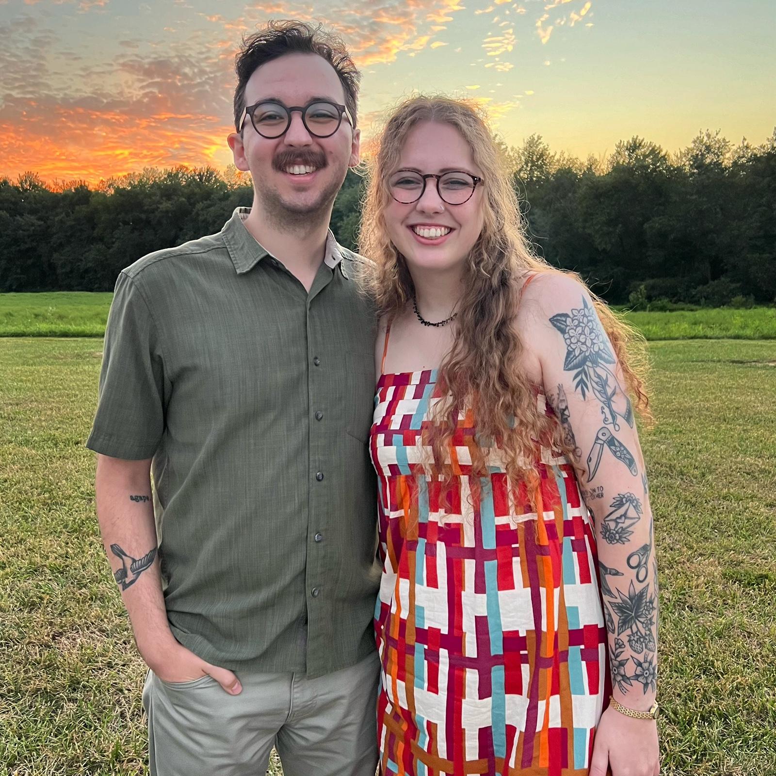 Wedding dates for Jevan and Briley Hamby's wedding