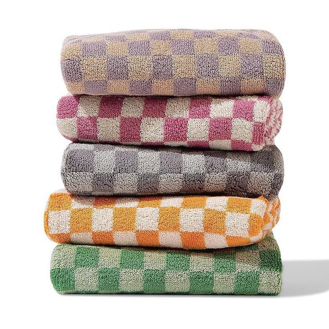 Madi-Cadi Luxurious Soft Cotton Hand Towels Set of 5 - Soft, Absorbent, and Decorative for Bathroom, Kitchen, Spa, Gym, and More - 13 x 29 Inches - 5 Colors