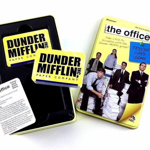 The Office Trivia Card Game - Original Edition in Tin Box