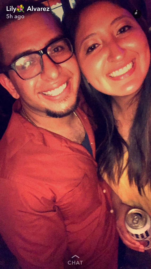 April 2017 - This is from a great night out on 6th Street with dancing and drinks. It was our first time ever going out together. 🍻