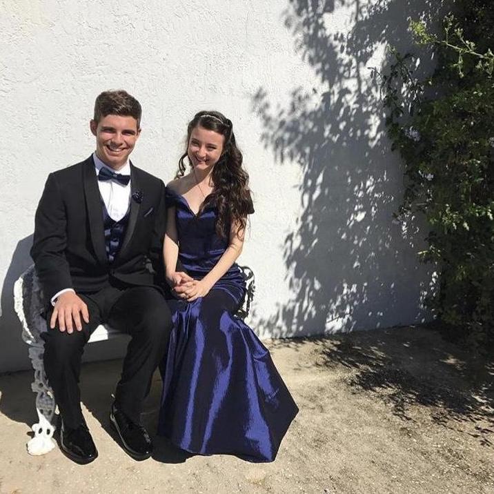 Micah's senior prom, April 2017!