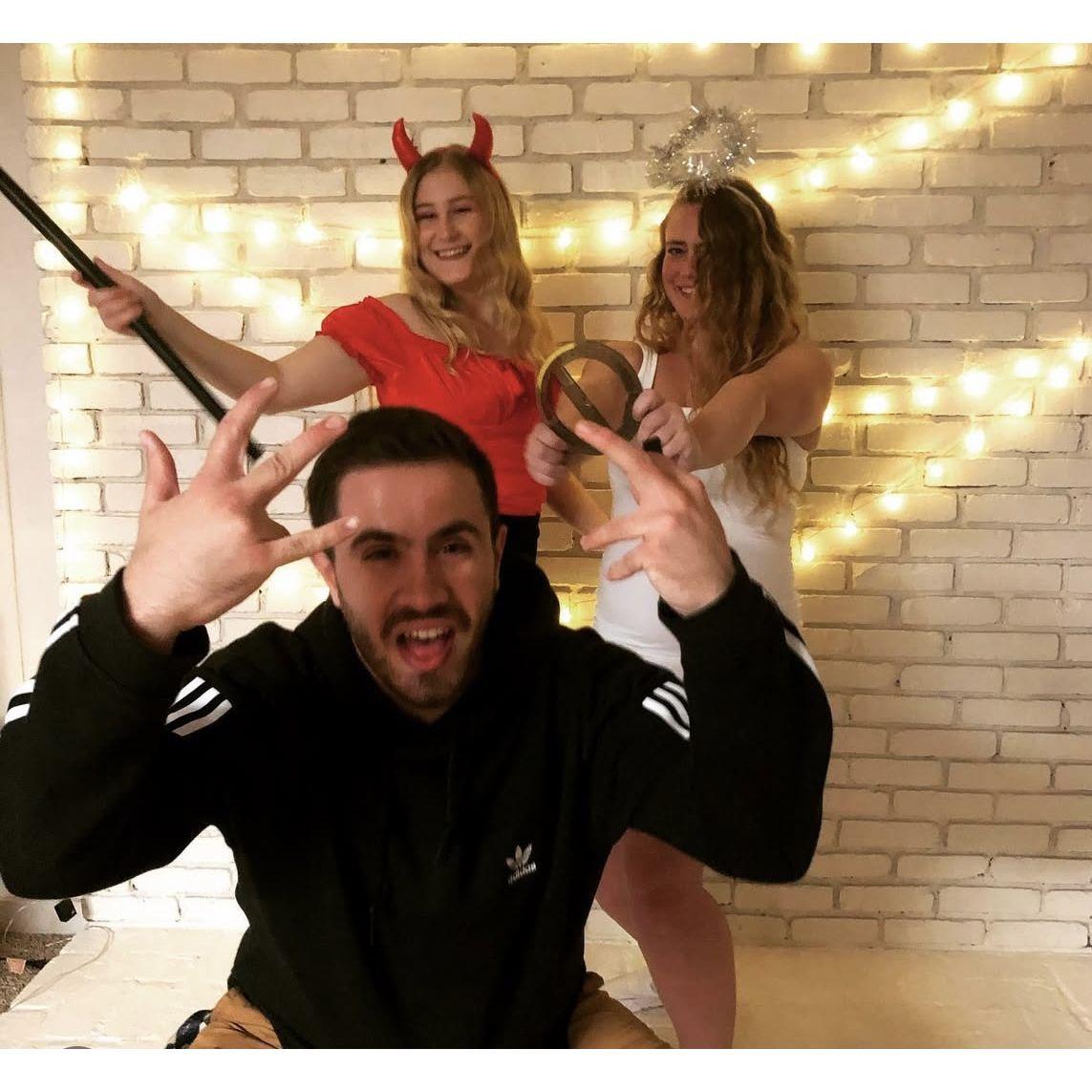 The angel, the devil and Luca Shanley 👹