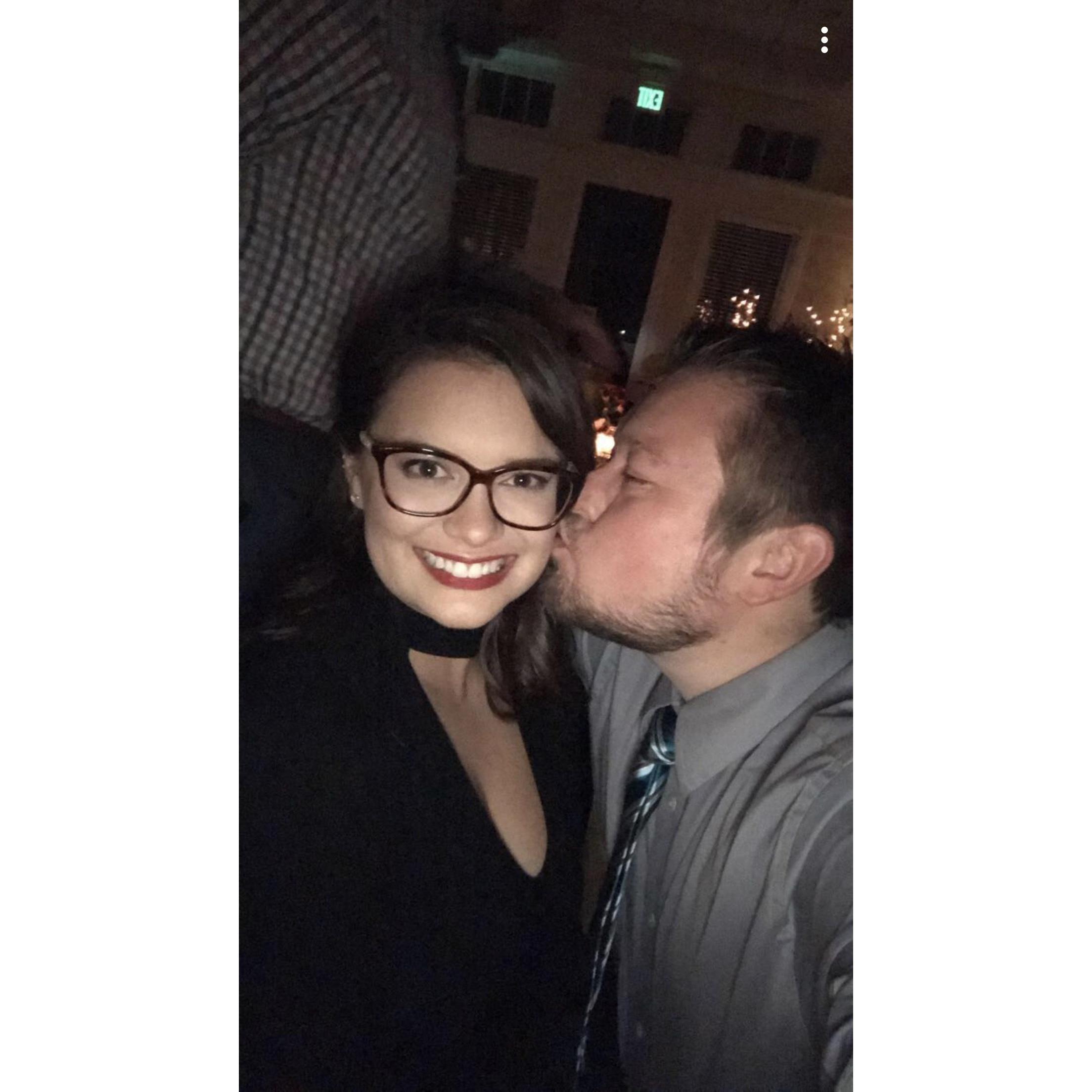 Wedding date photo