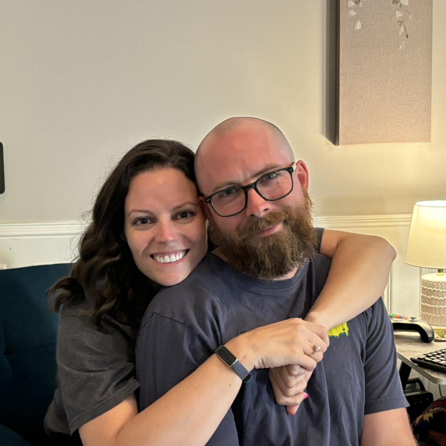 Our first picture taken together in August 2024.