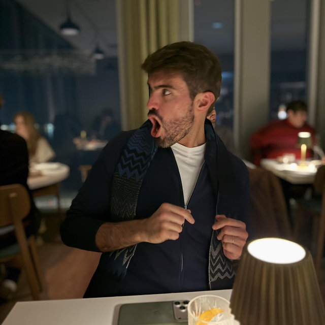 Help cover dinner so Rafa doesn’t have this reaction when the bill arrives