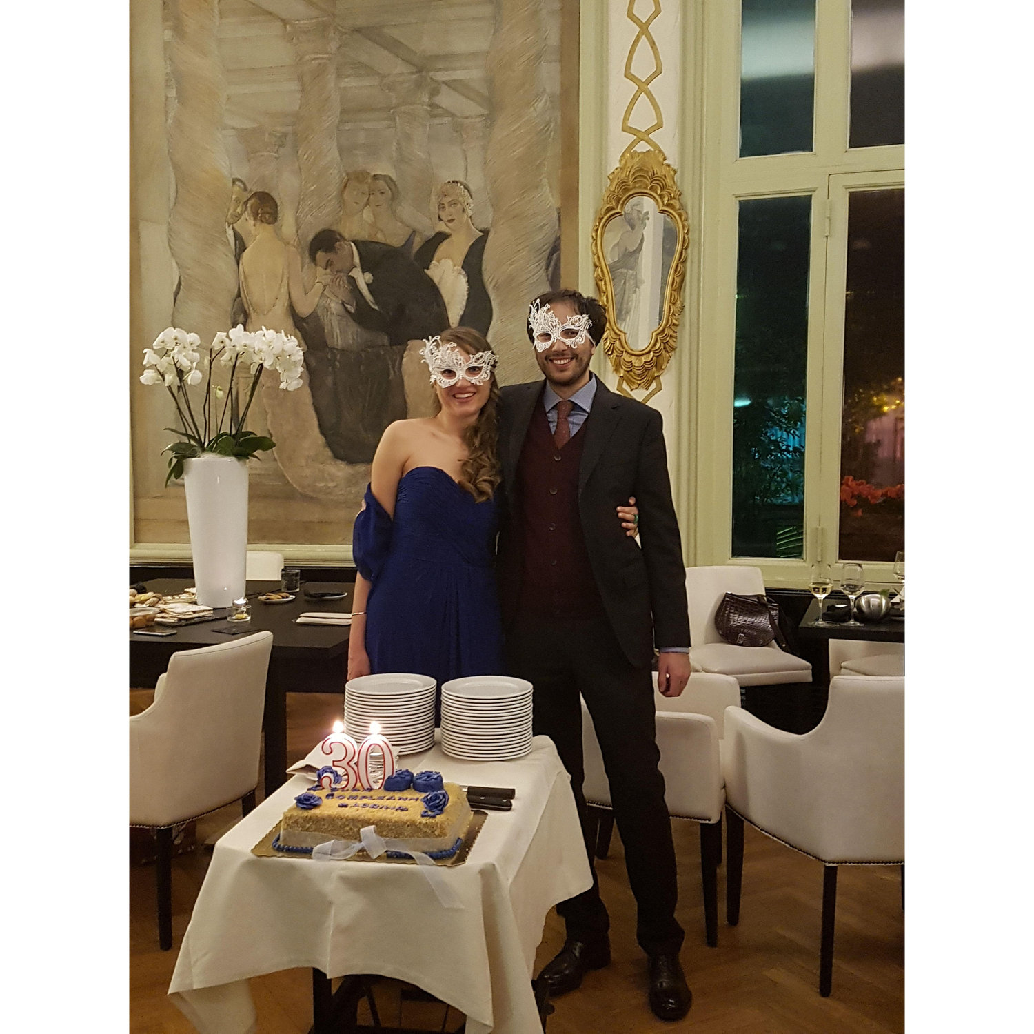 Qui ho festeggiato i miei primi 30 anni... in maschera come in tutti i miei compleanni! / Here I celebrated my first 30 years... in costume like all my birthdays! - 2018