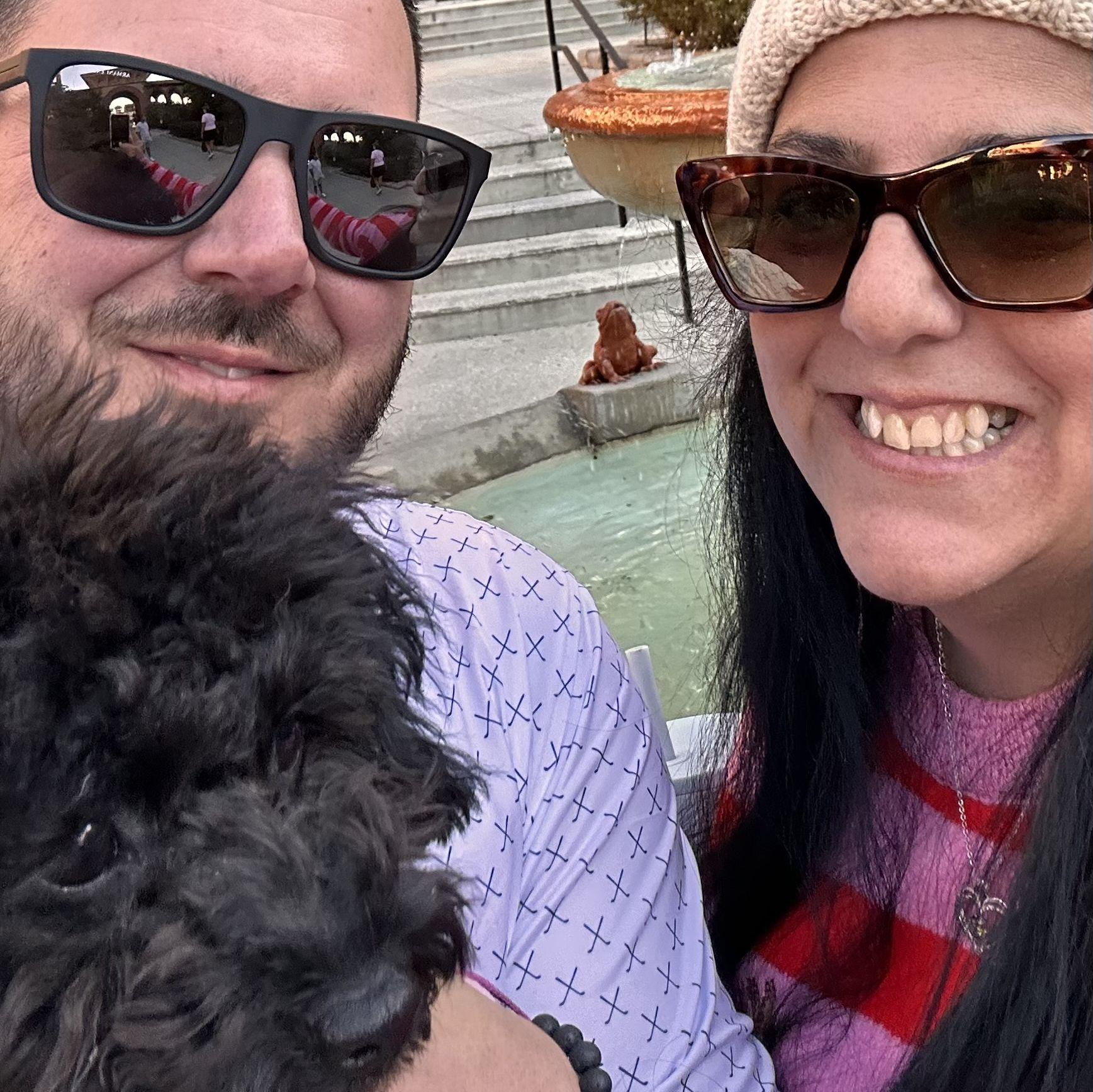 She goes everywhere with us