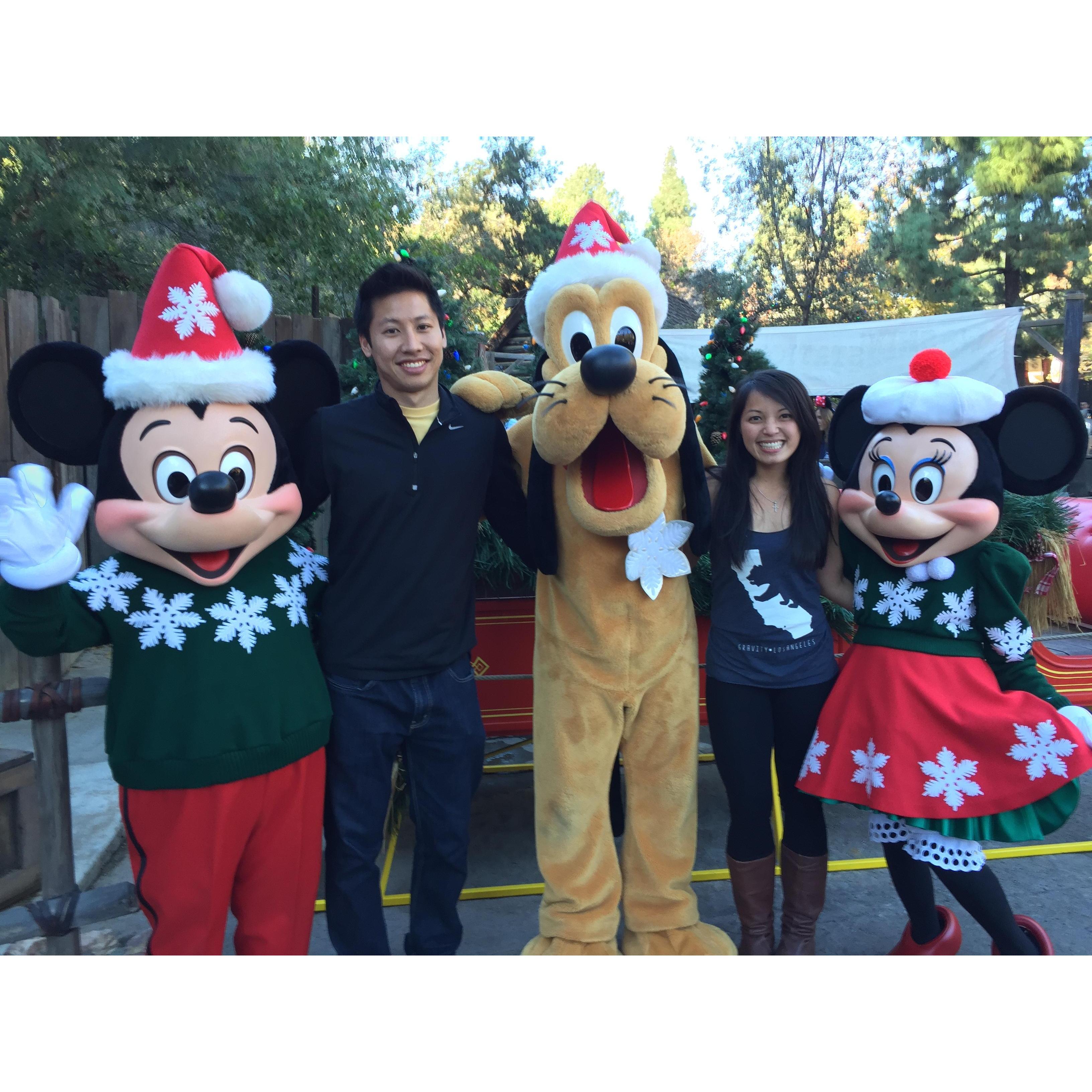 Disneyland! Annual tradition.