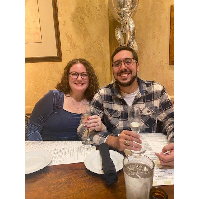 Engagement dinner!