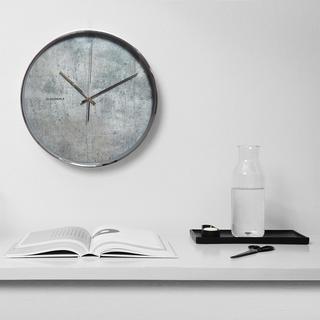 Structure Cement Wall Clock