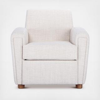 Boucle Upholstered Chair