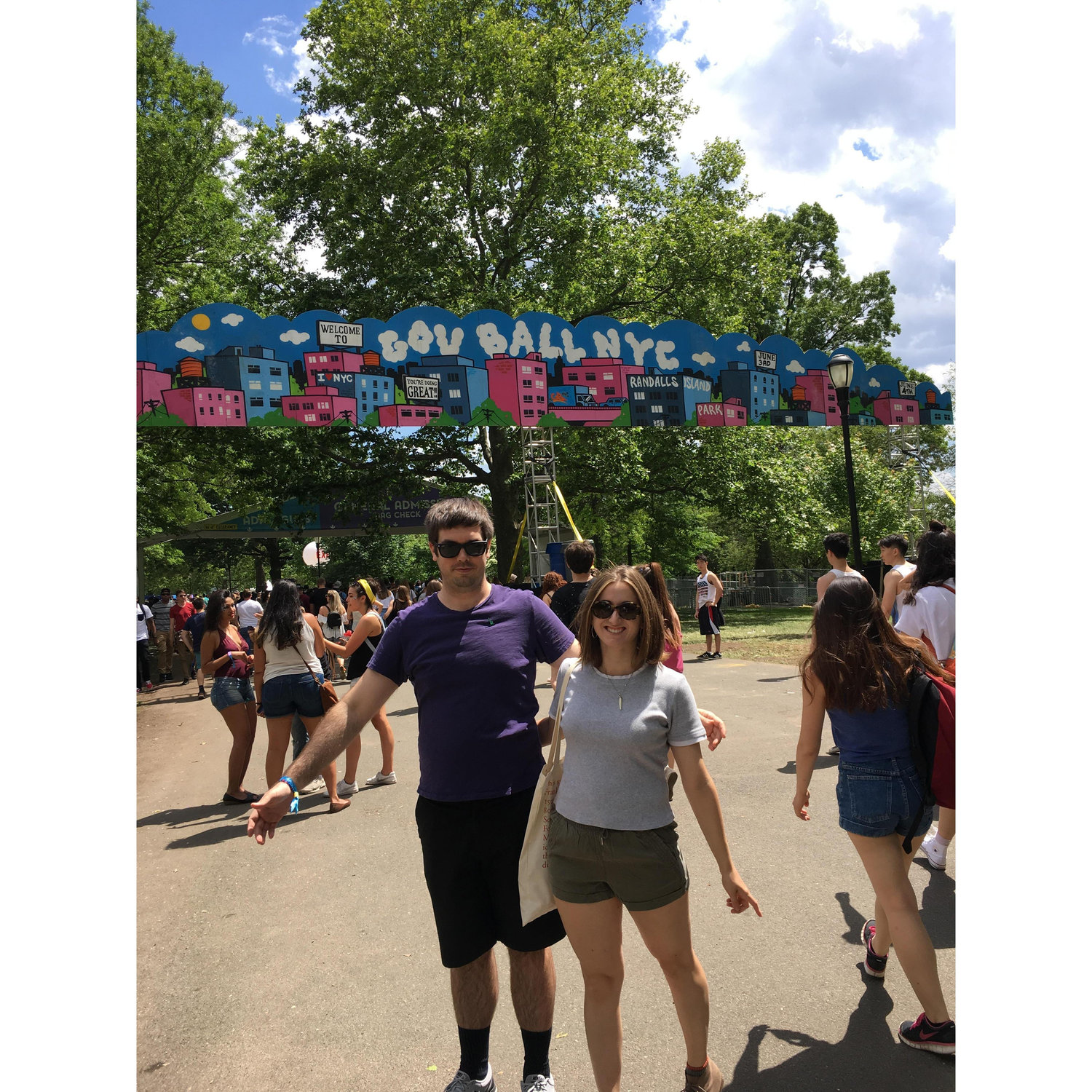Governors Ball Music Festival in Randall's Island, New York.