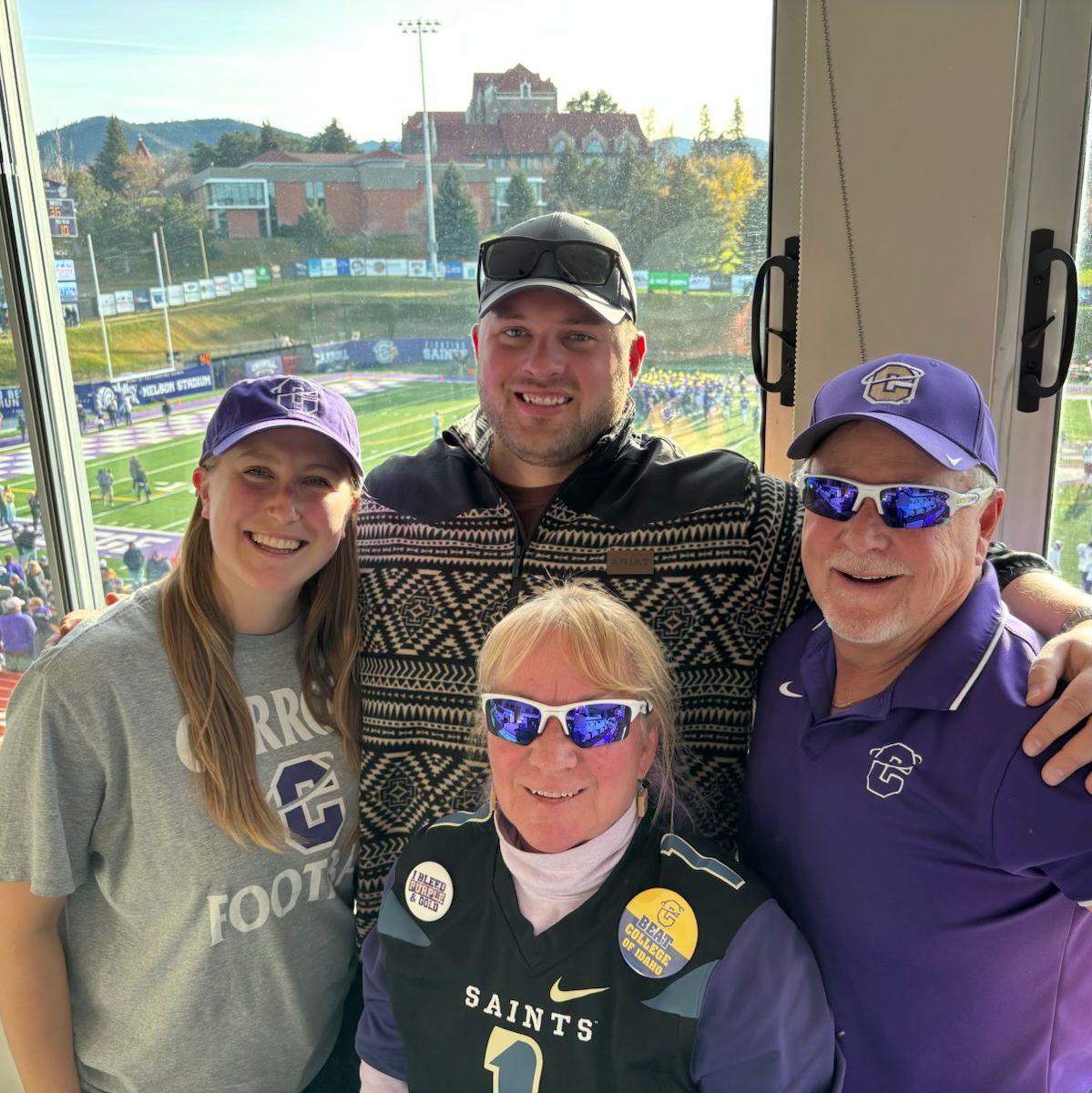 Carroll College Game with Mike and Tina!