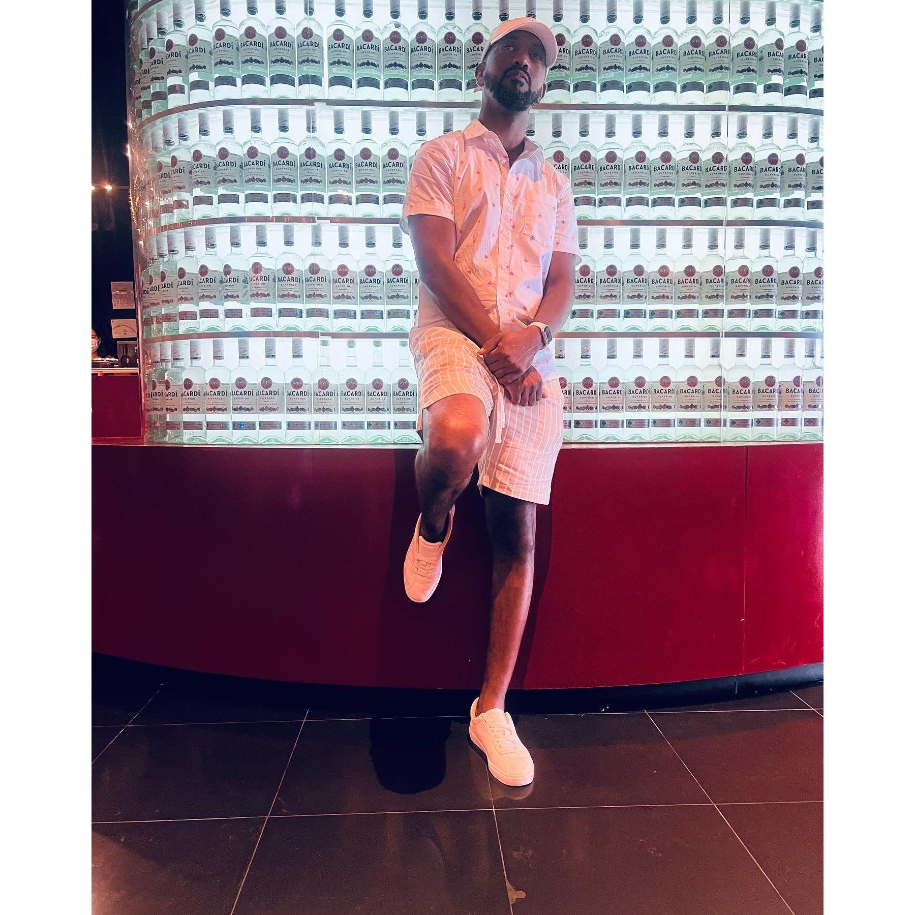 Felix in Puerto Rico at the Bacardi Factory!