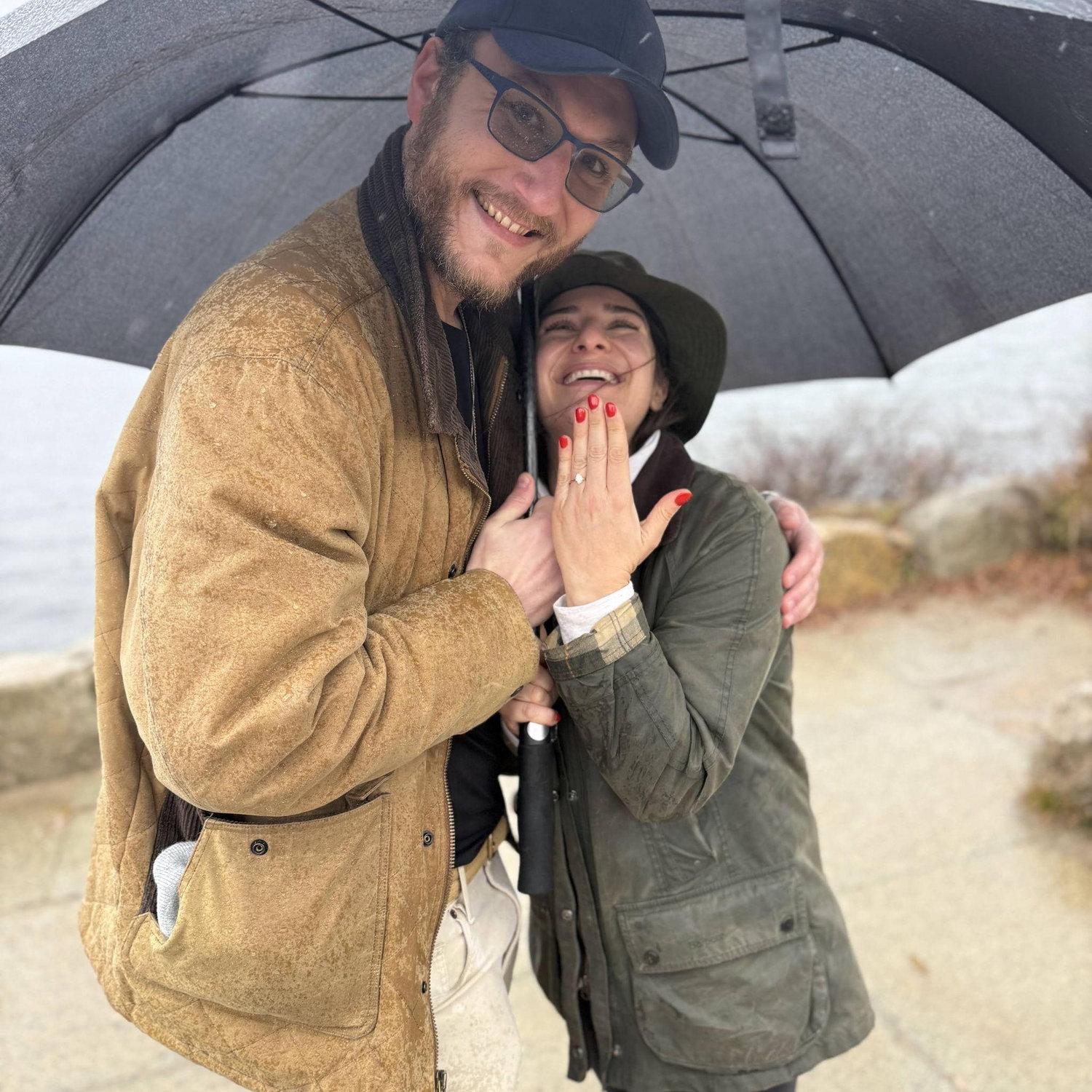 She said yes!