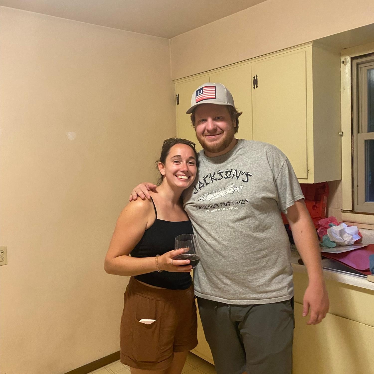 The very first picture in their new home—where love, laughter, and all the cozy moments began. Here’s to many more photos, memories, and a lifetime of happiness in their favorite place!
